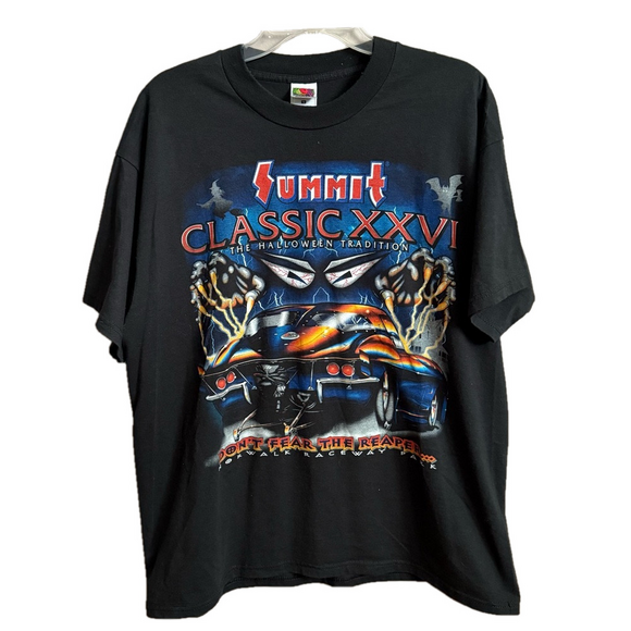 Fruit of the Loom Other - Summit Motorsports Classic XXVI Don't Fear the Reaper Black Graphic T-shirt XL